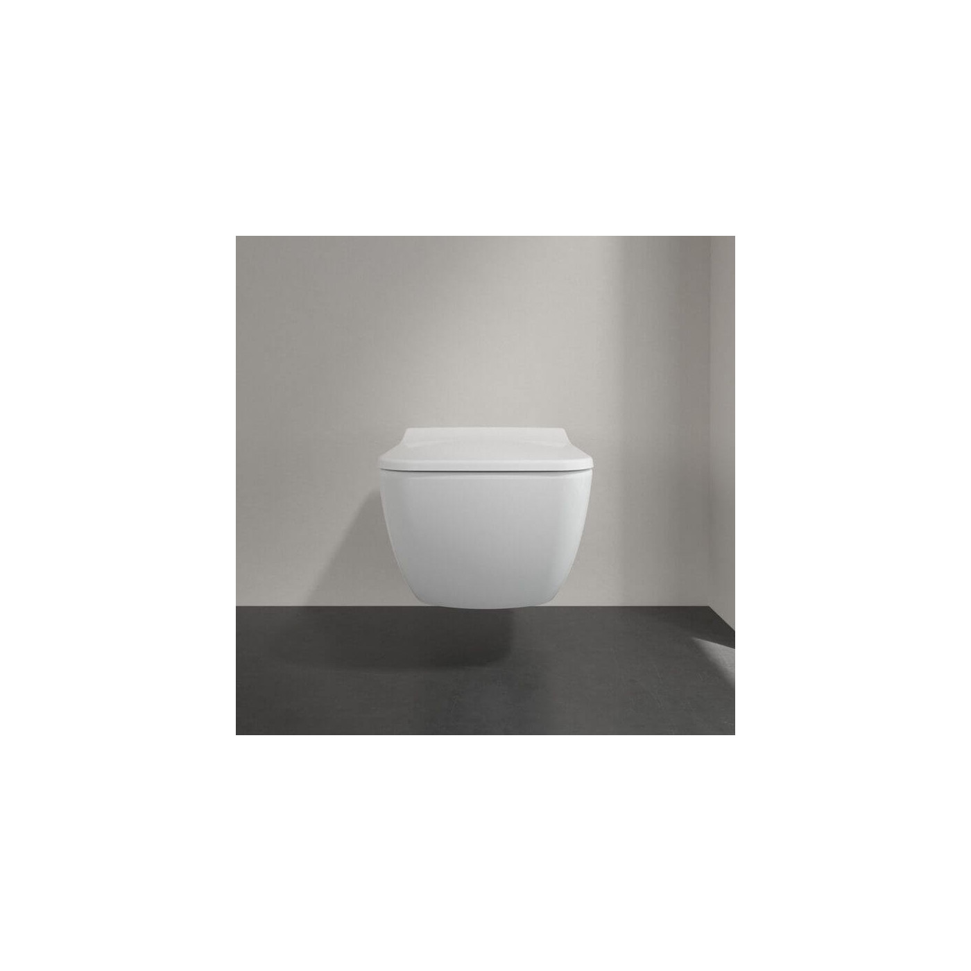 Miska WC Wisząca Bezrantowa Venticello 56x37 Z Deską Wolnoopadającą 4611RS01 Villeroy&Boch