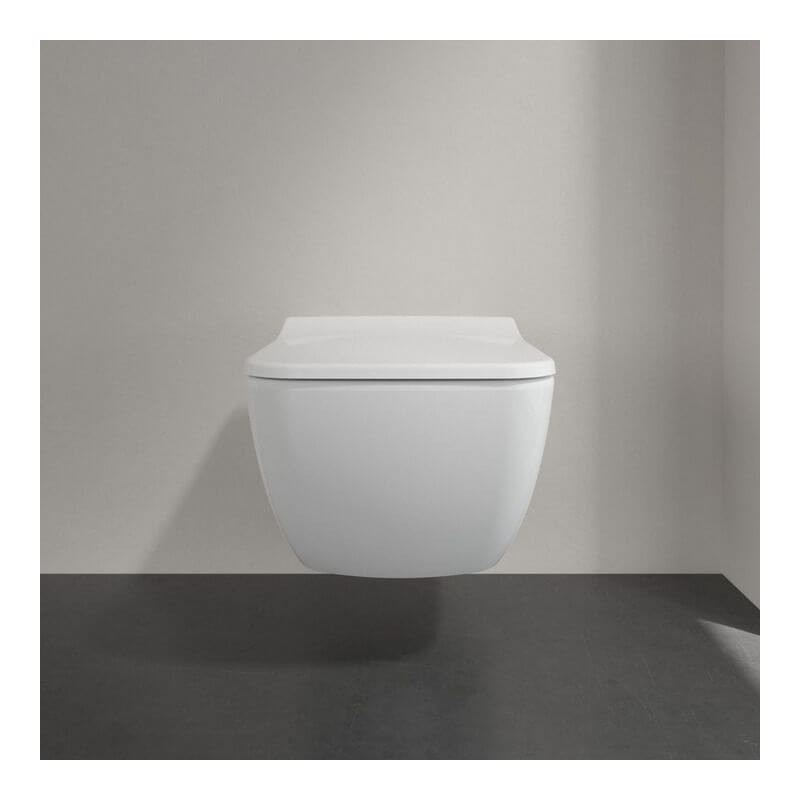 Miska WC Wisząca Bezrantowa Venticello 56x37 Z Deską Wolnoopadającą 4611RS01 Villeroy&Boch