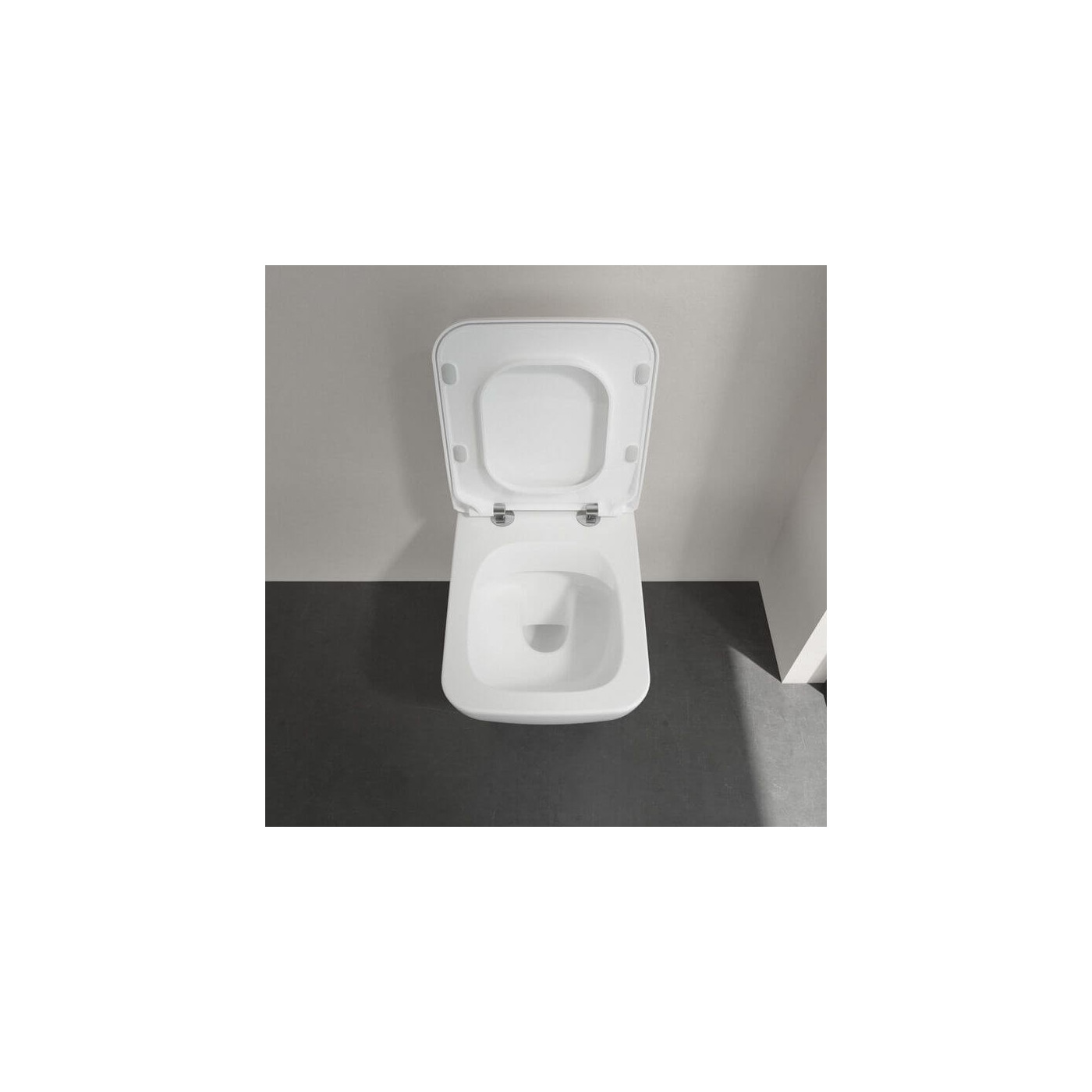 Miska WC Wisząca Bezrantowa Venticello 56x37 Z Deską Wolnoopadającą 4611RS01 Villeroy&Boch