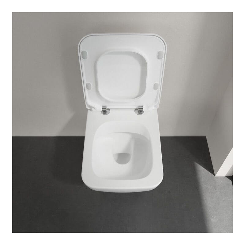 Miska WC Wisząca Bezrantowa Venticello 56x37 Z Deską Wolnoopadającą 4611RS01 Villeroy&Boch