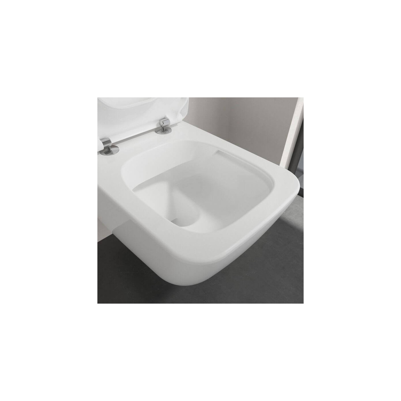 Miska WC Wisząca Bezrantowa Venticello 56x37 Z Deską Wolnoopadającą 4611RS01 Villeroy&Boch
