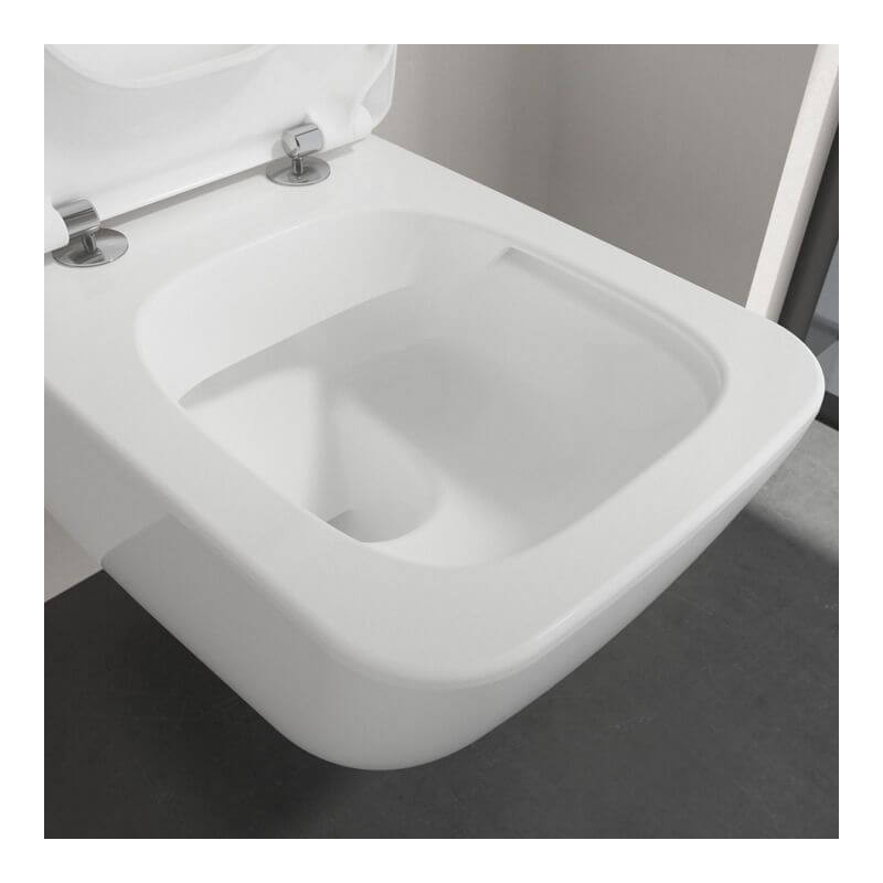 Miska WC Wisząca Bezrantowa Venticello 56x37 Z Deską Wolnoopadającą 4611RS01 Villeroy&Boch
