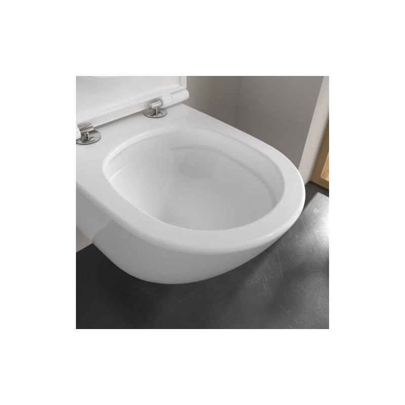 Miska WC Wisząca Universo TwistFlush 56x37 Z Deską Wolnopadającą Combi-Pack 4670T901 Villeroy&Boch