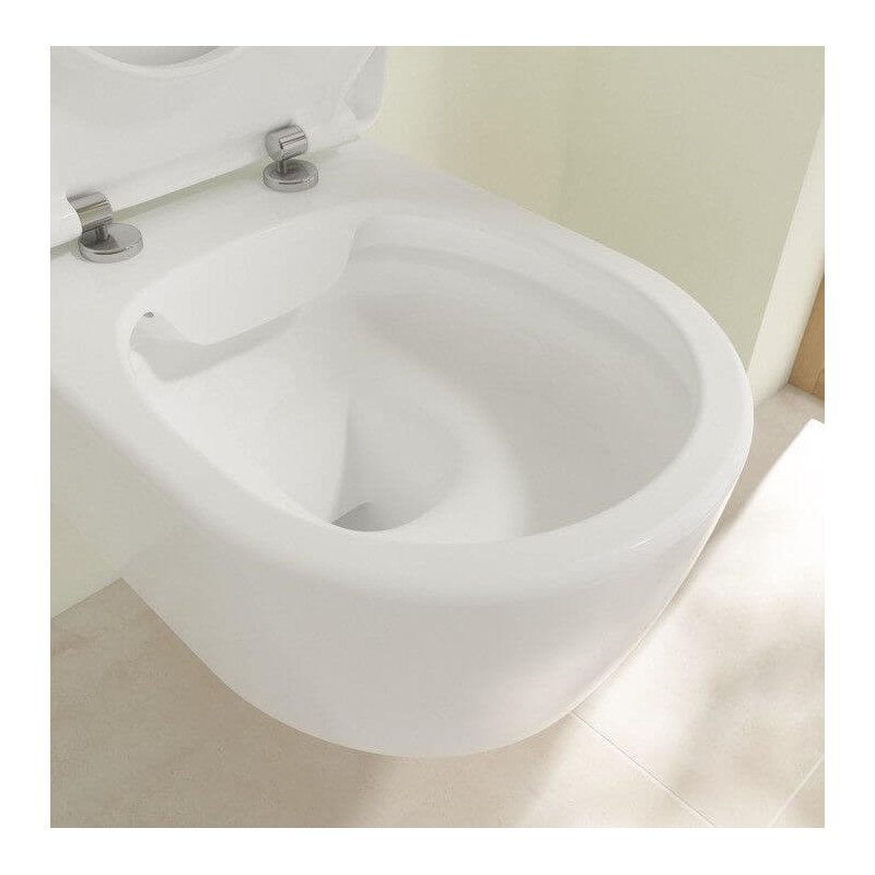 Miska WC Avento CeramicPlus Z Deską Wolnoopadającą Weiss Alpin 5656RSR1 Villeroy&Boch