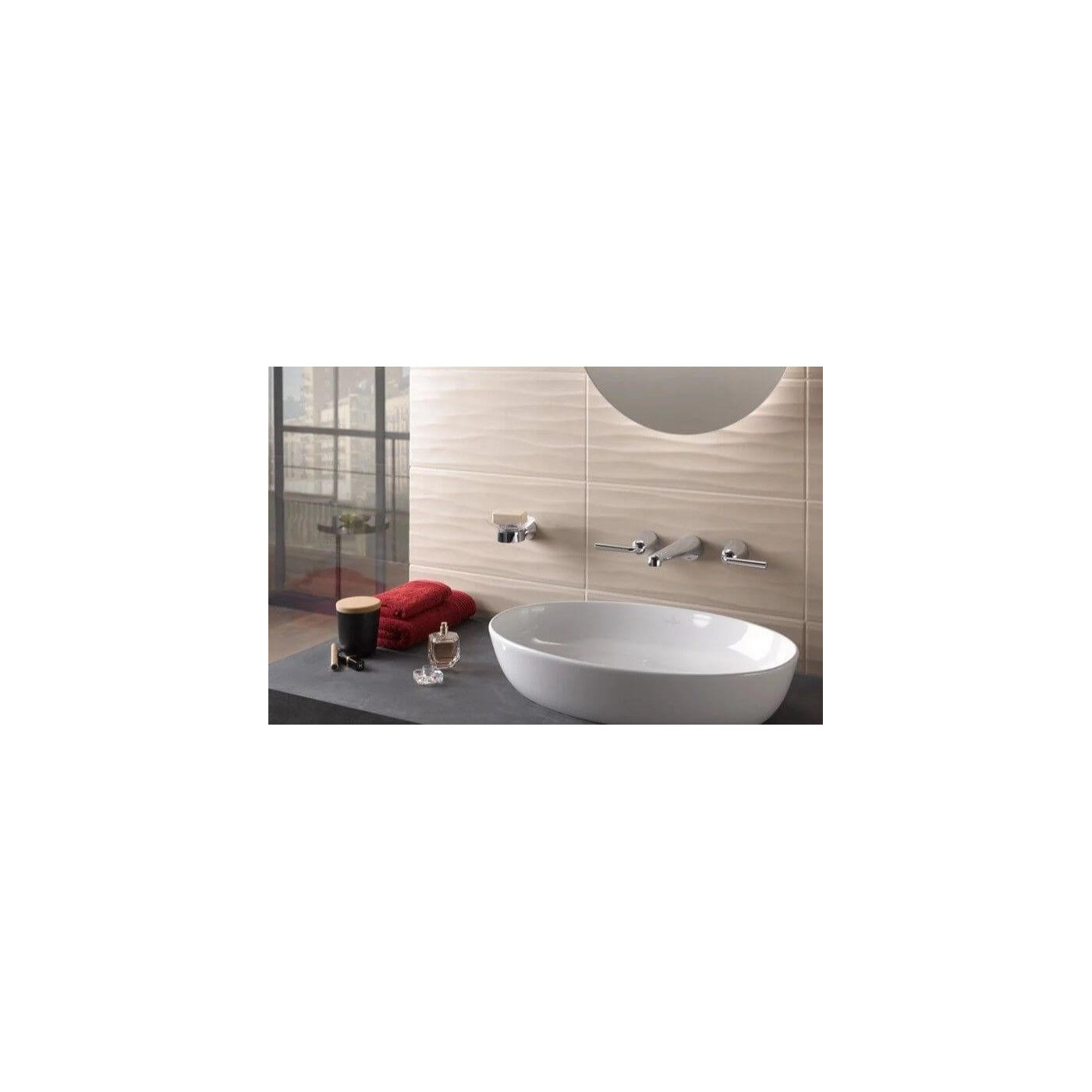 Umywalka Nablatowa Artis 610x410 CeramicPlus Weiss Alpin 419861R1 Villeroy&Boch