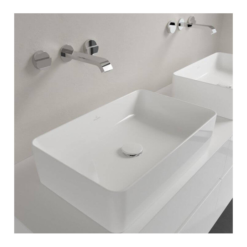 Umywalka Nablatowa Collaro 560x360 CeramicPlus Weiss Alpin 4A2056R1 Villeroy&Boch