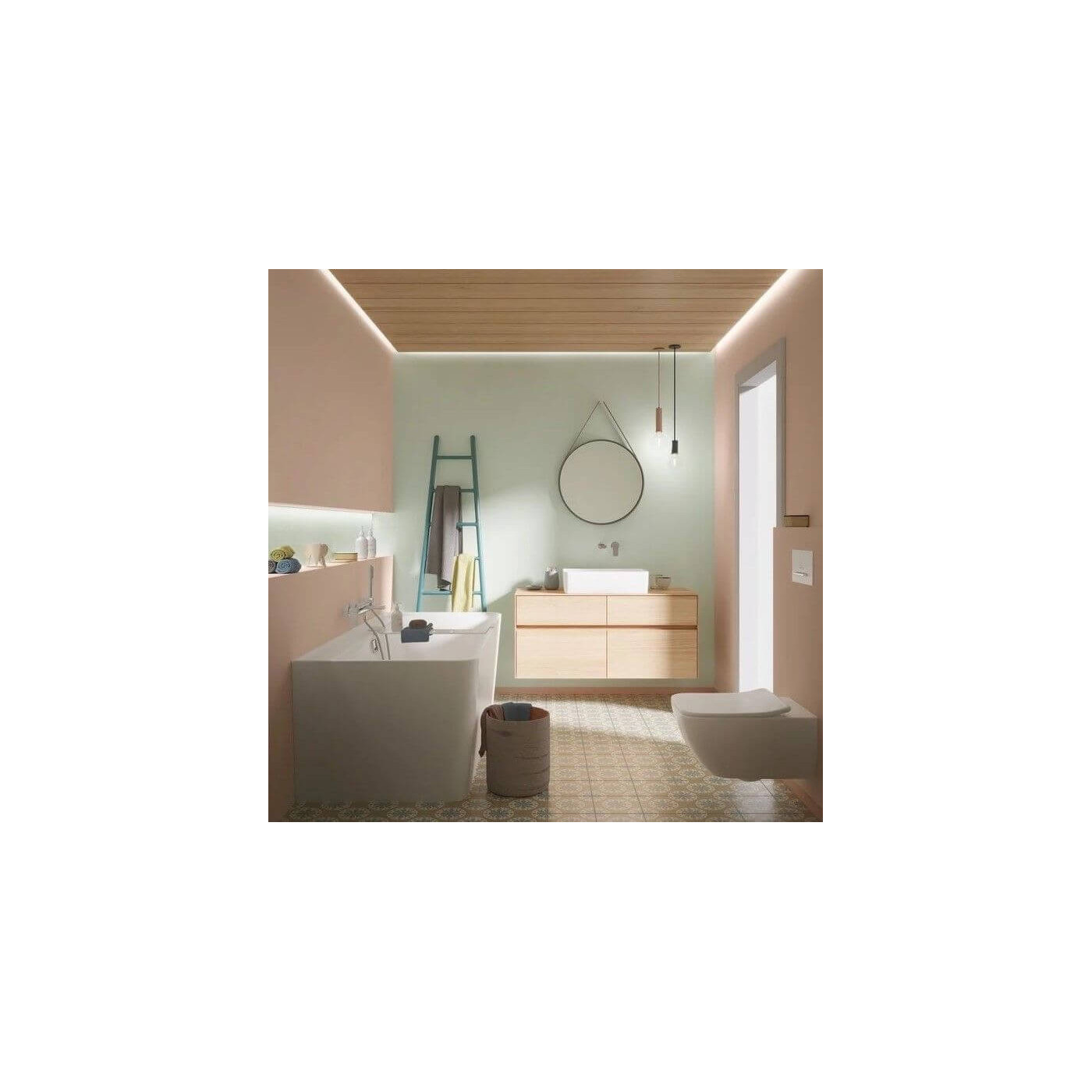 Umywalka Nablatowa Collaro 560x360 CeramicPlus Weiss Alpin 4A2056R1 Villeroy&Boch