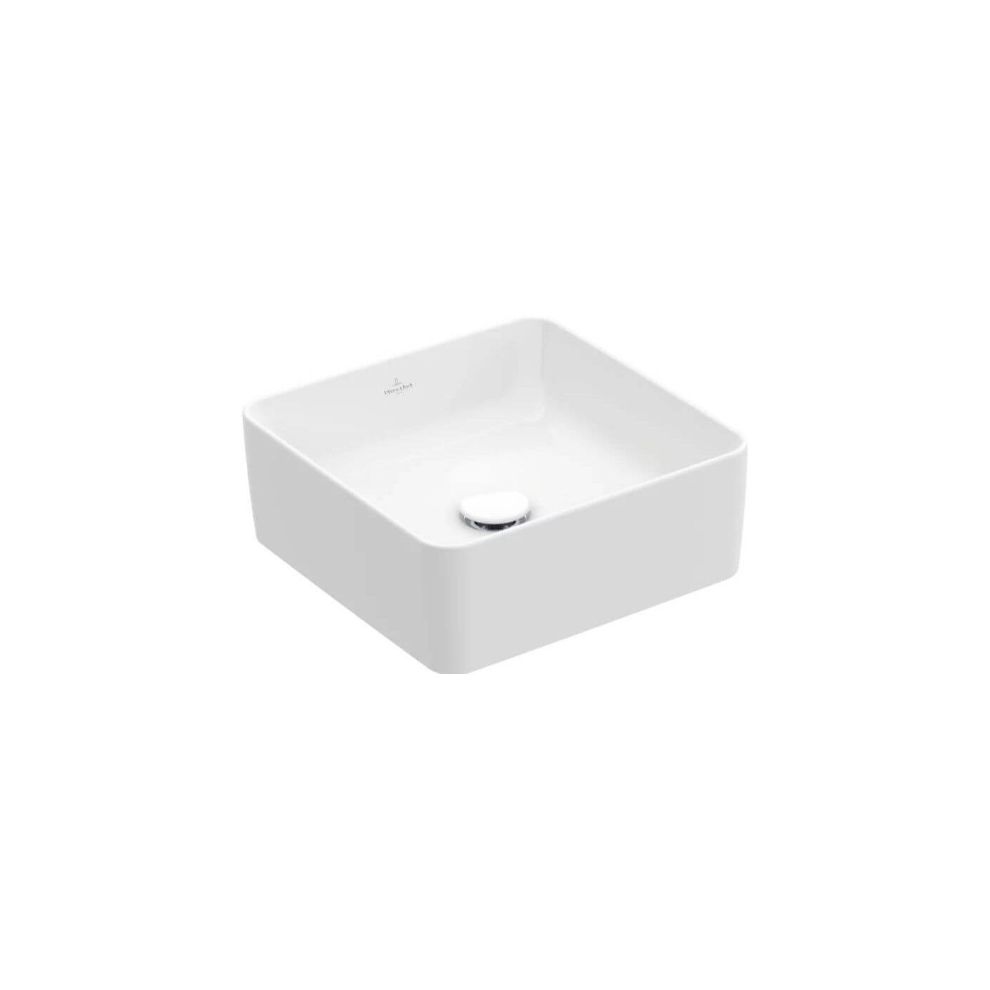 Umywalka Nablatowa Collaro 380x380 Weiss Alpin 4A213801 Villeroy&Boch
