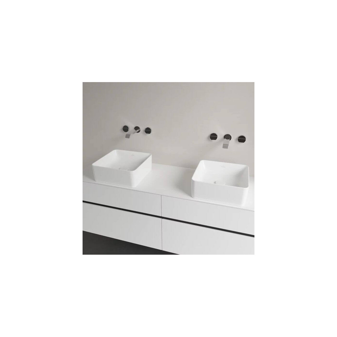 Umywalka Nablatowa Collaro 380x380 Weiss Alpin 4A213801 Villeroy&Boch