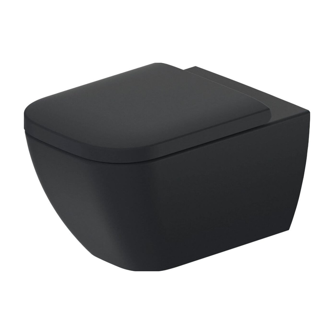 Miska WC Rimless Happy D.2 36,5x54 Anthracite Mat 2222098900 Duravit