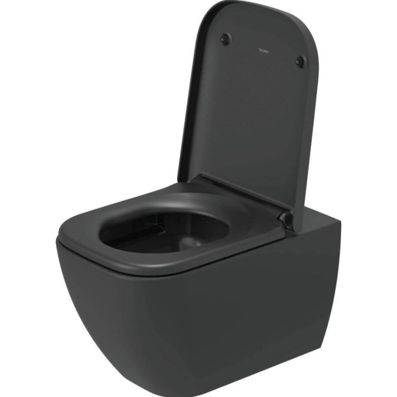 Miska WC Rimless Happy D.2 36,5x54 Anthracite Mat 2222098900 Duravit