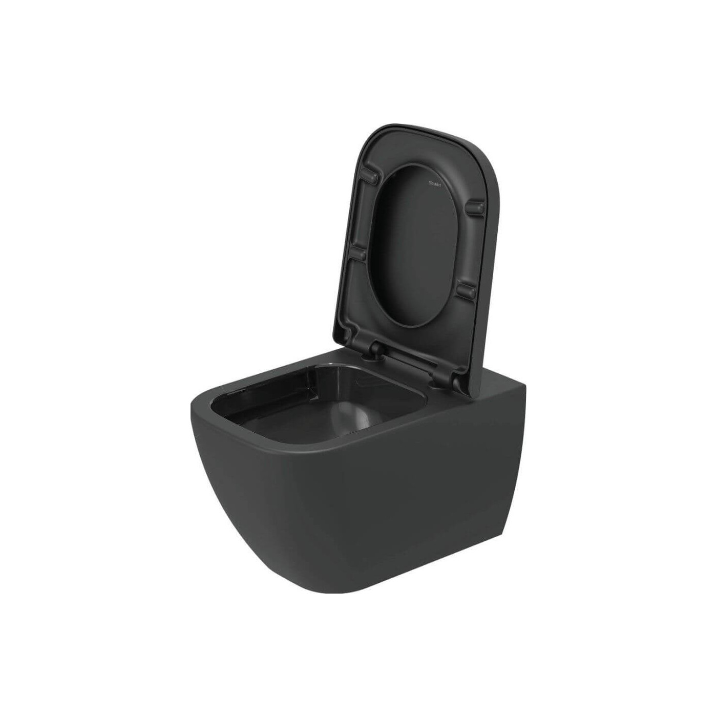 Miska WC Rimless Happy D.2 36,5x54 Anthracite Mat 2222098900 Duravit
