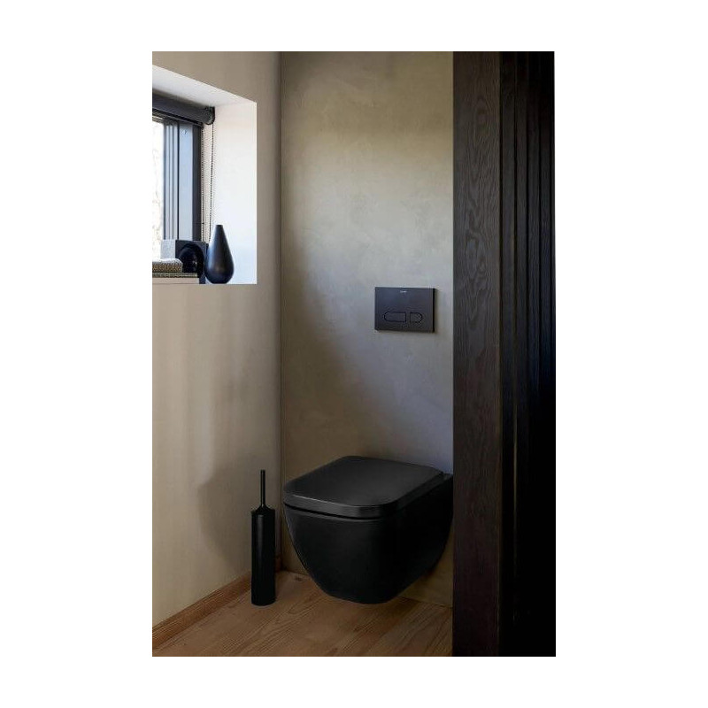 Miska WC Rimless Happy D.2 36,5x54 Anthracite Mat 2222098900 Duravit