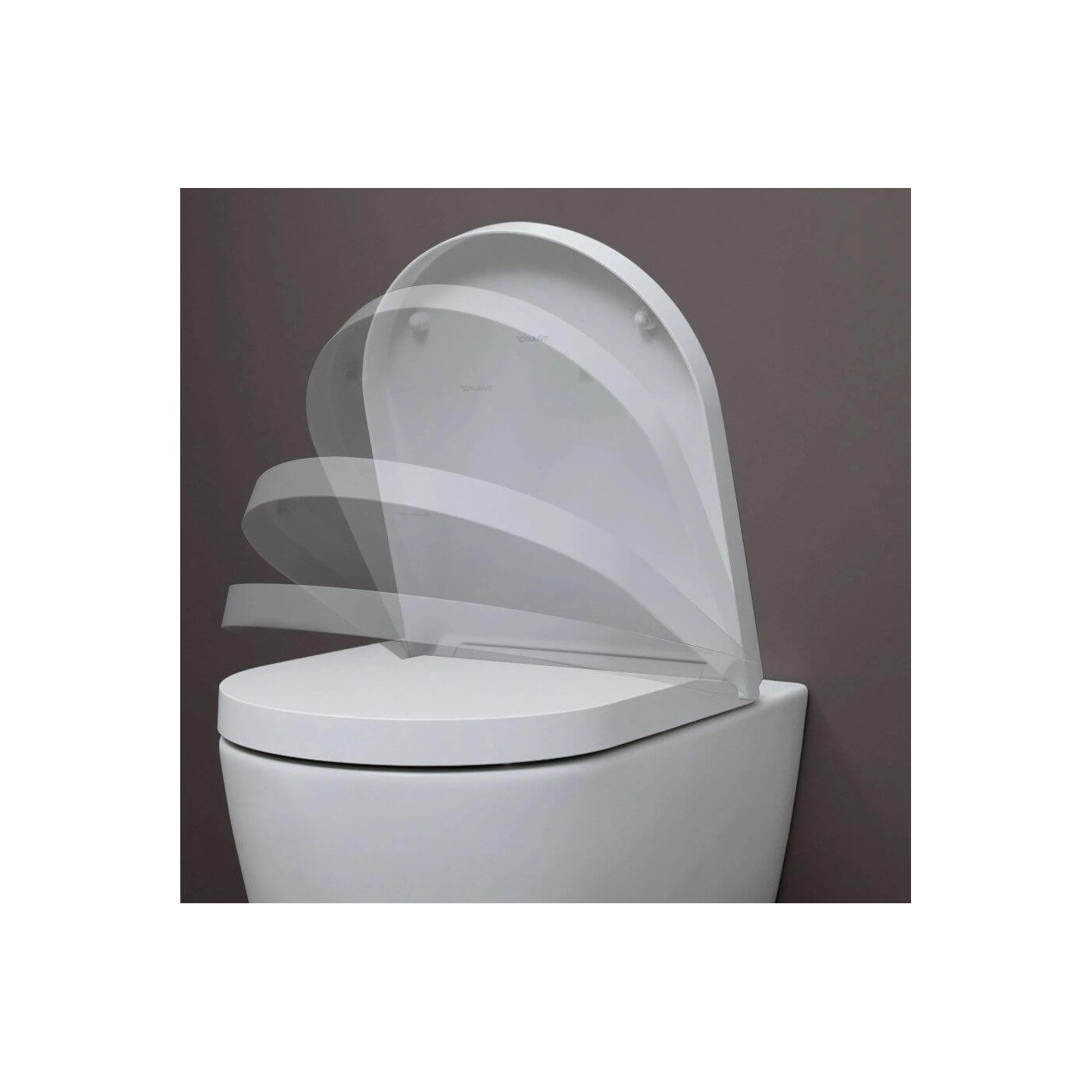 Miska WC Rimless Me By Starck 37x57x44 Z Deską Wolnoopadającą 45290900A1 Duravit