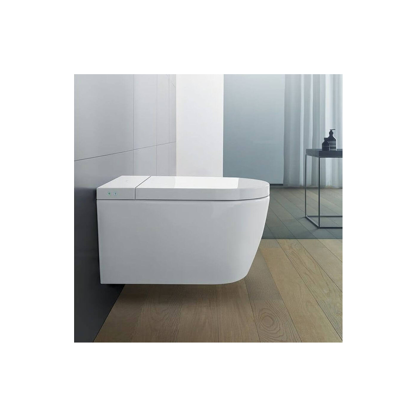 Miska WC Rimless Starck F Lite Z Deską Myjącą 57,5x37,8 650001012004310 Duravit