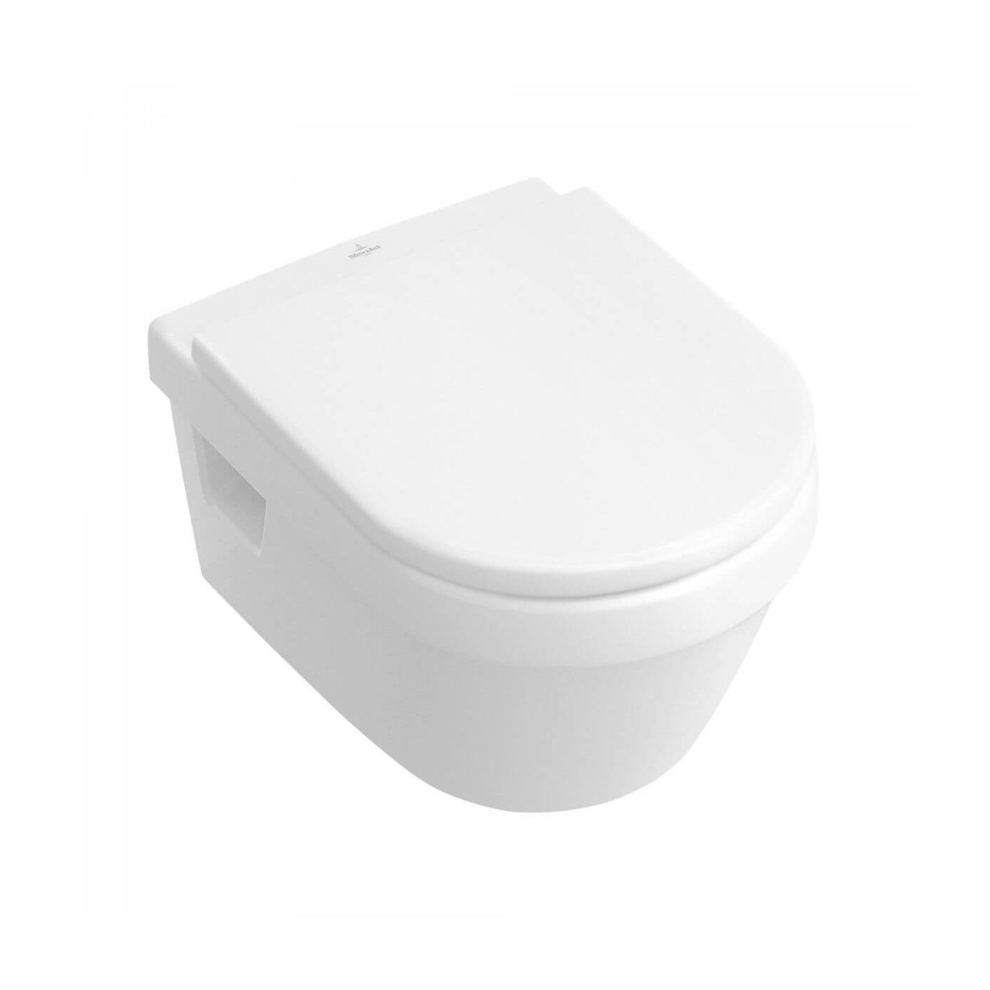 Miska WC Wisząca Architectura Z Powłoką CeramicPlus 37x53 Alpin Weiss 5684R0R1 Villeroy&Boch