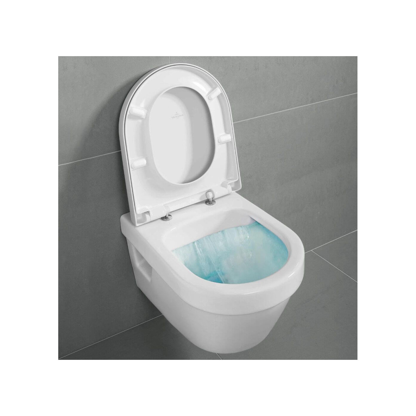 Miska WC Wisząca Architectura Z Powłoką CeramicPlus 37x53 Alpin Weiss 5684R0R1 Villeroy&Boch