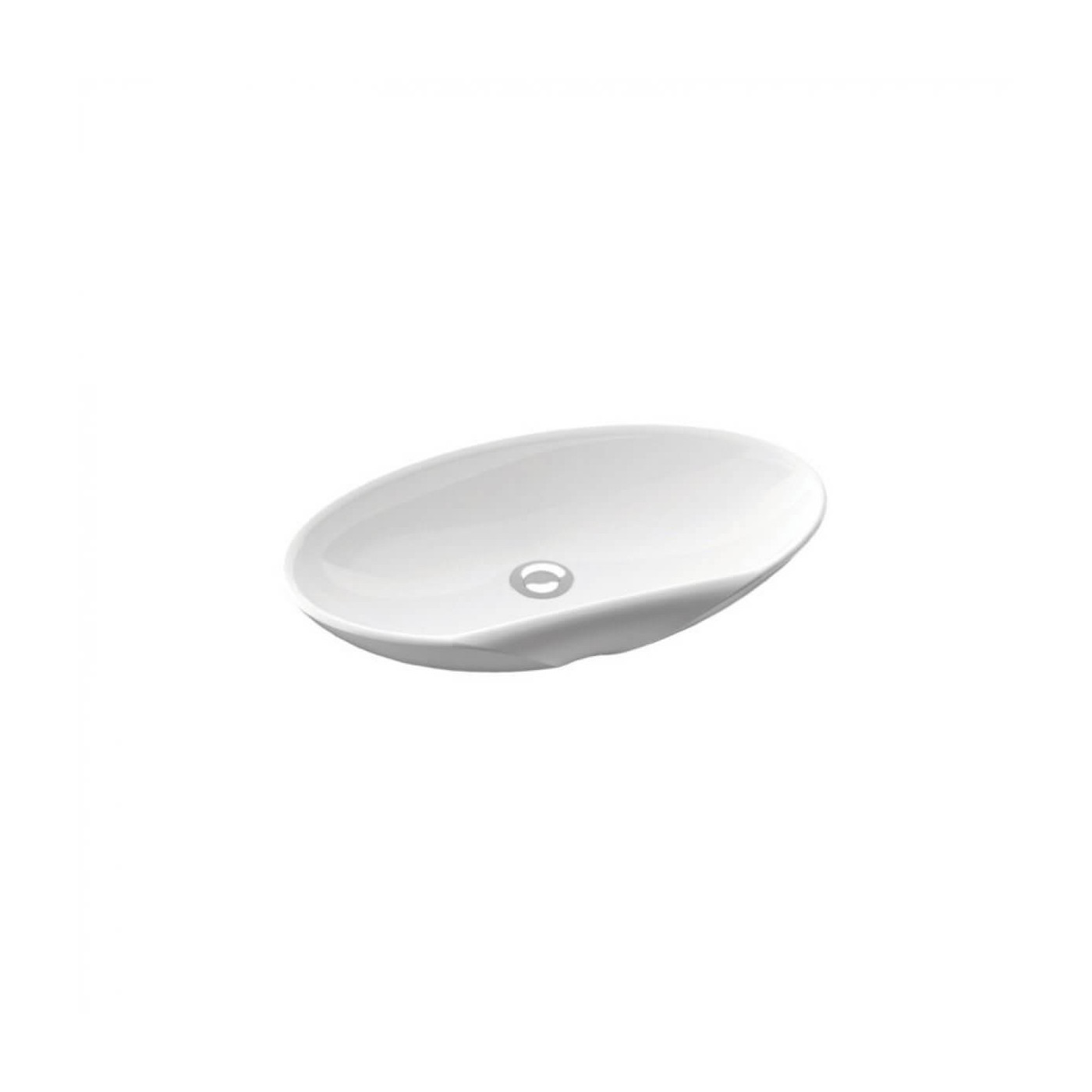 Umywalka Nablatowa Selia 59 cm 719059020010 Marmorin
