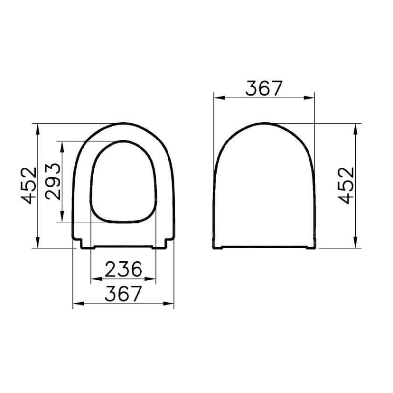 Zestaw Miska Wisząca Sento Z Deską Wolnoopadającą Sento 7748-B003-0075+120-003R009 Vitra