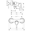 Bateria Prysznicowa Talis S Chrom 72600000 Hansgrohe