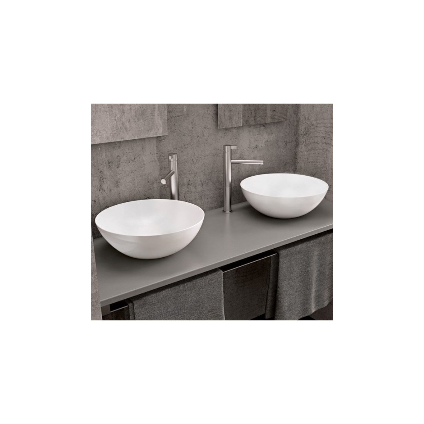 Umywalka Nablatowa Kassel Plus+ton Beige 430x430 41112.06 Althea