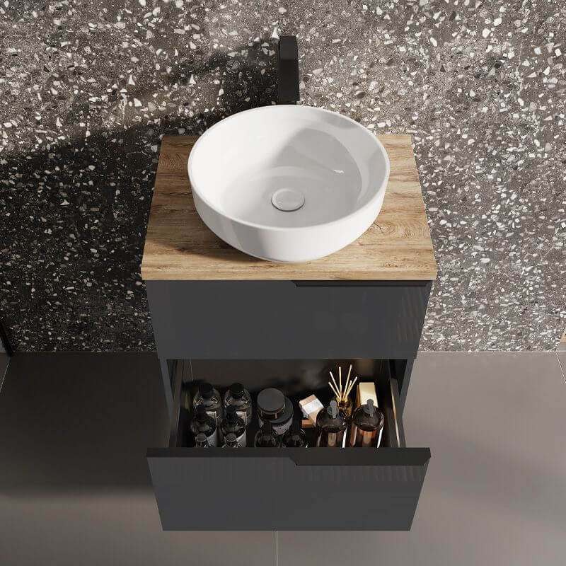 Umywalka Nablatowa Lorca 42cm Biała 145048 Elita