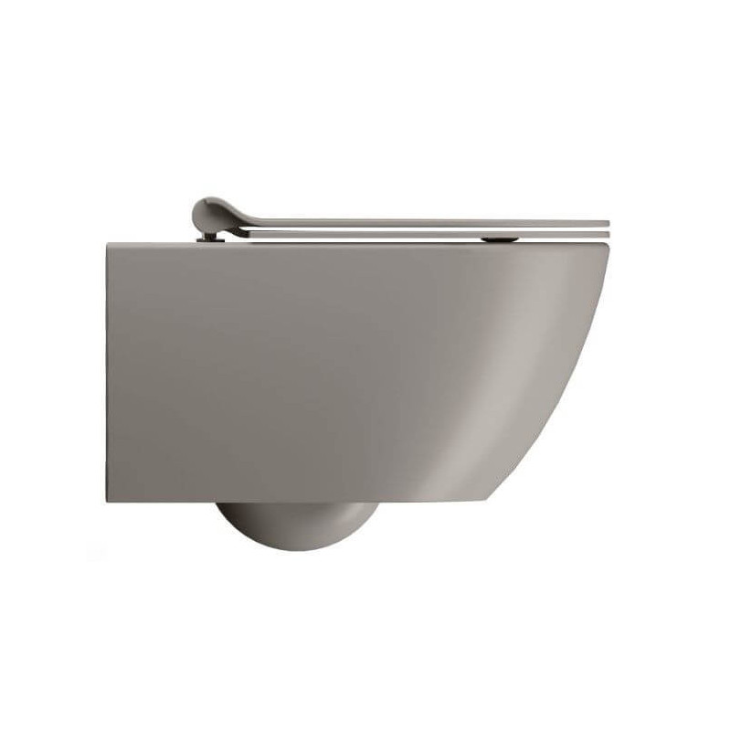 Zestaw WC 55 cm Tortora Mat 881505+MS86CSN05+FISR Gsi