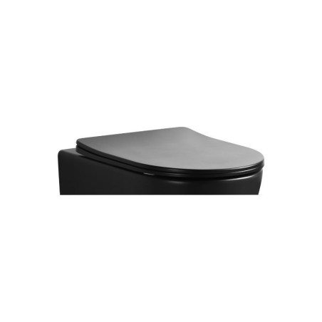 Deska Wolnoopadająca Do Miski WC Nox 1.0 Czarny Mat 0114-MB-1 Emporia