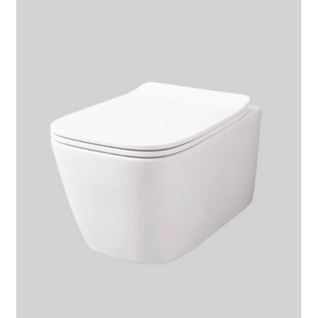 Zestaw A16 Miska WC Bezkołnierzowa Z Deską Wolnoopadającą ASV0030100+ASA0010171 Artceram