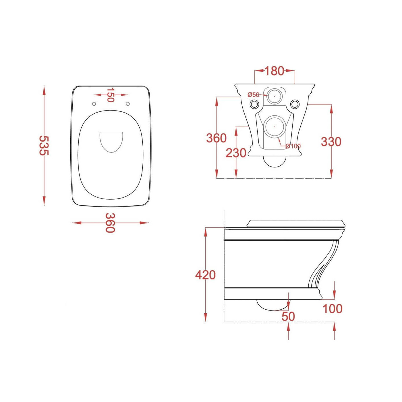 Zestaw Civitas Miska WC Z Deską Wolnoopadającą CIV0010100+CIA100171 Artceram