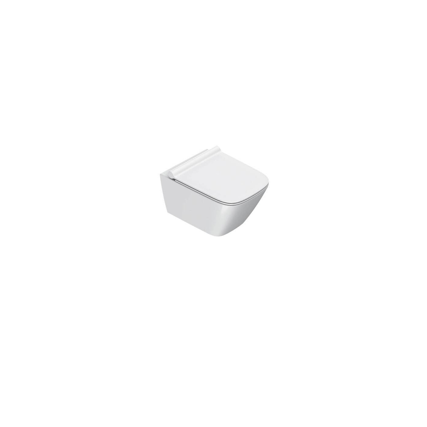 Miska Wisząca WC Z Deską WC Green Biały Połysk 50x37 1VS50RGR00+5KFST00+5GR55STP00 Catalano