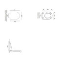 Zestaw Sfera Newflush Eco 1VSF54R00+5KFST00+5ZECOFN00 Catalano