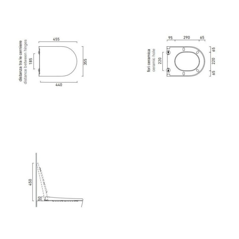 Zestaw Sfera Newflush Eco 1VSF54R00+5KFST00+5ZECOFN00 Catalano
