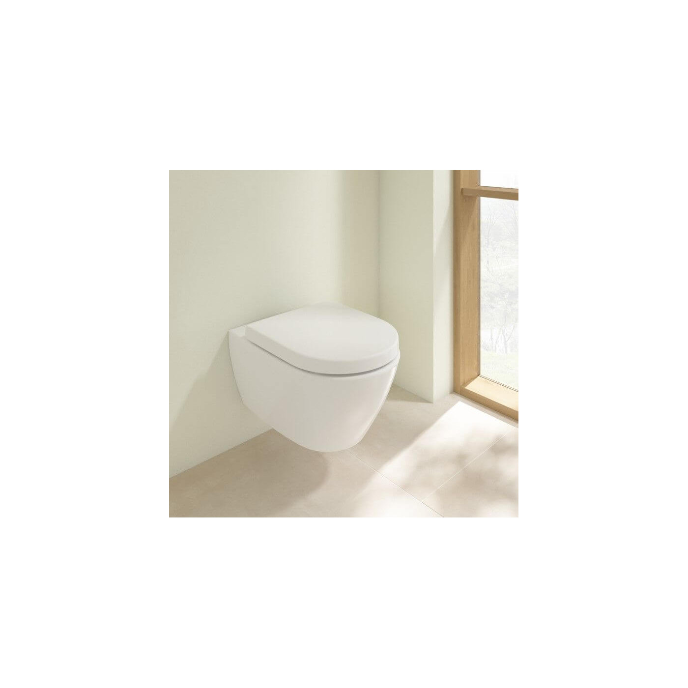 Miska WC Subway 2.0 Z Deską Wolnoopadającą CeramicPlus 5614R0R1+ 8M42S101 Villeroy&Boch