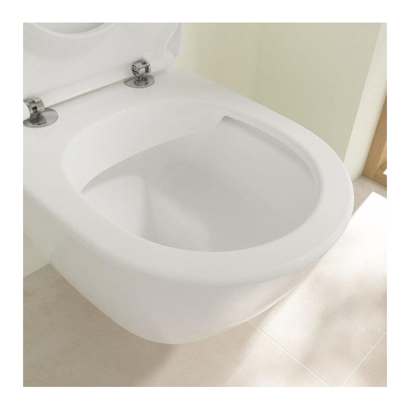 Miska WC Subway 2.0 Z Deską Wolnoopadającą CeramicPlus 5614R0R1+ 8M42S101 Villeroy&Boch