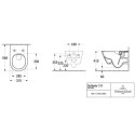 Miska WC Subway 2.0 Z Deską Wolnoopadającą CeramicPlus 5614R0R1+ 8M42S101 Villeroy&Boch