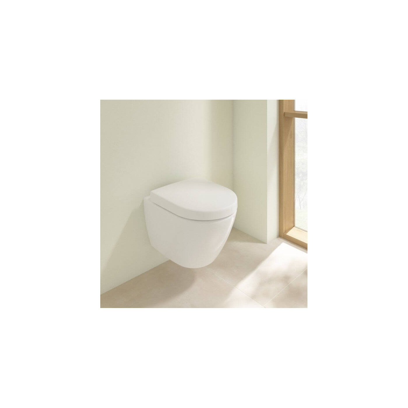 Miska WC Subway 2.0 Weiss Alpin CeramicPlus Z Deską Wolnoopadającą 5606R0R1+9M69S101 Villeroy&Boch