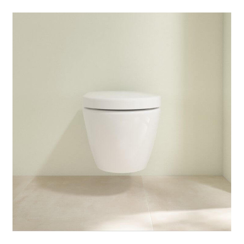Miska WC Subway 2.0 Weiss Alpin CeramicPlus Z Deską Wolnoopadającą 5606R0R1+9M69S101 Villeroy&Boch