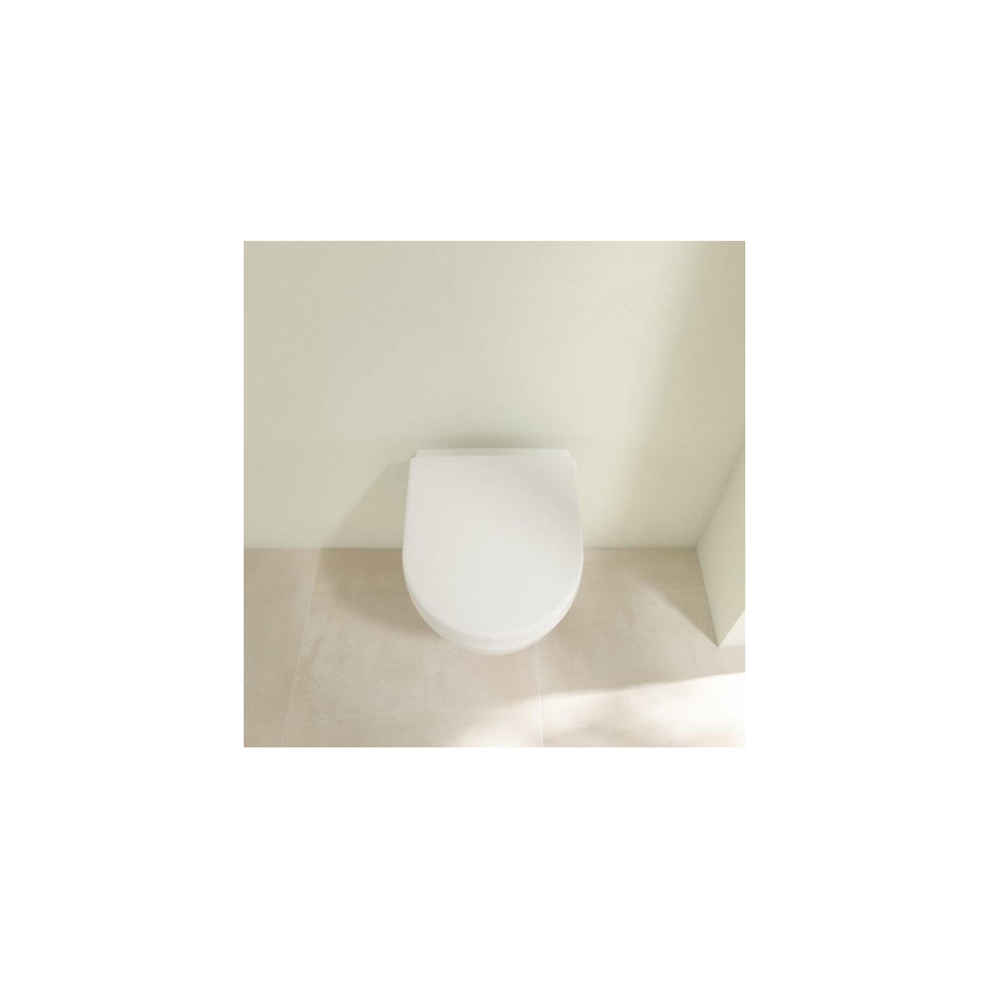 Miska WC Subway 2.0 Weiss Alpin CeramicPlus Z Deską Wolnoopadającą 5606R0R1+9M69S101 Villeroy&Boch