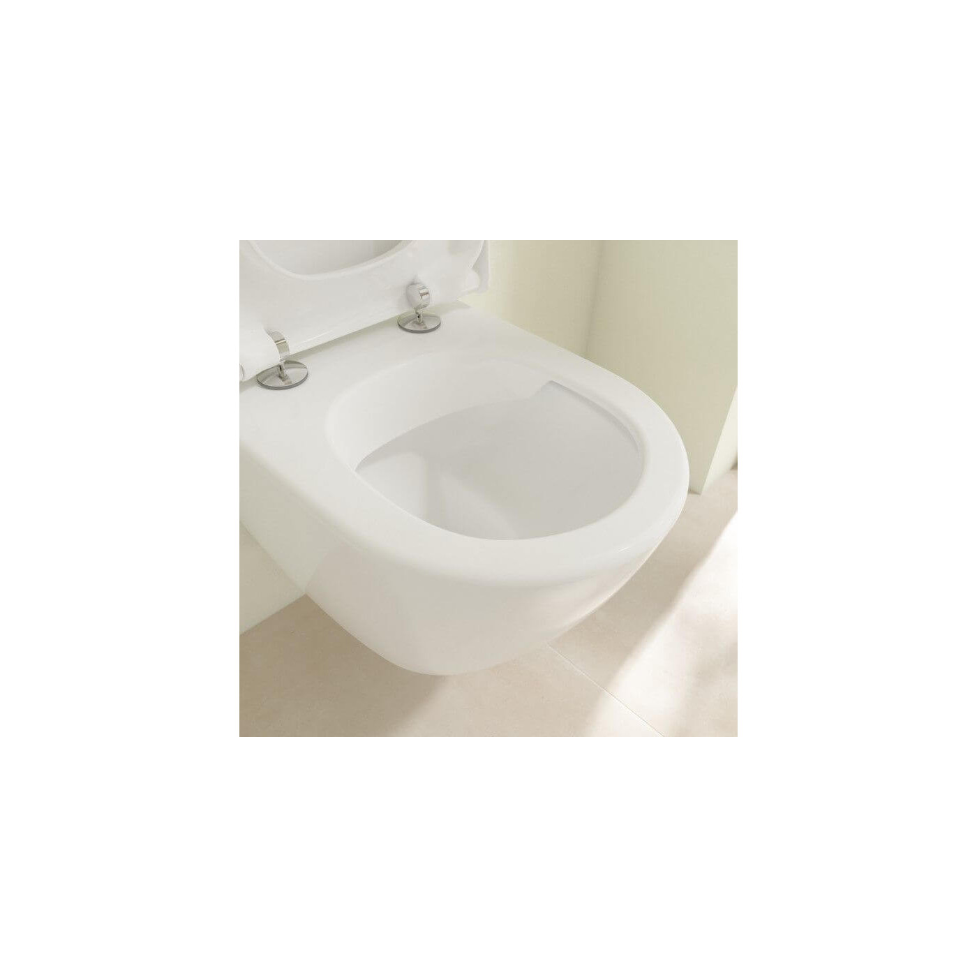 Miska WC Subway 2.0 Weiss Alpin CeramicPlus Z Deską Wolnoopadającą 5606R0R1+9M69S101 Villeroy&Boch