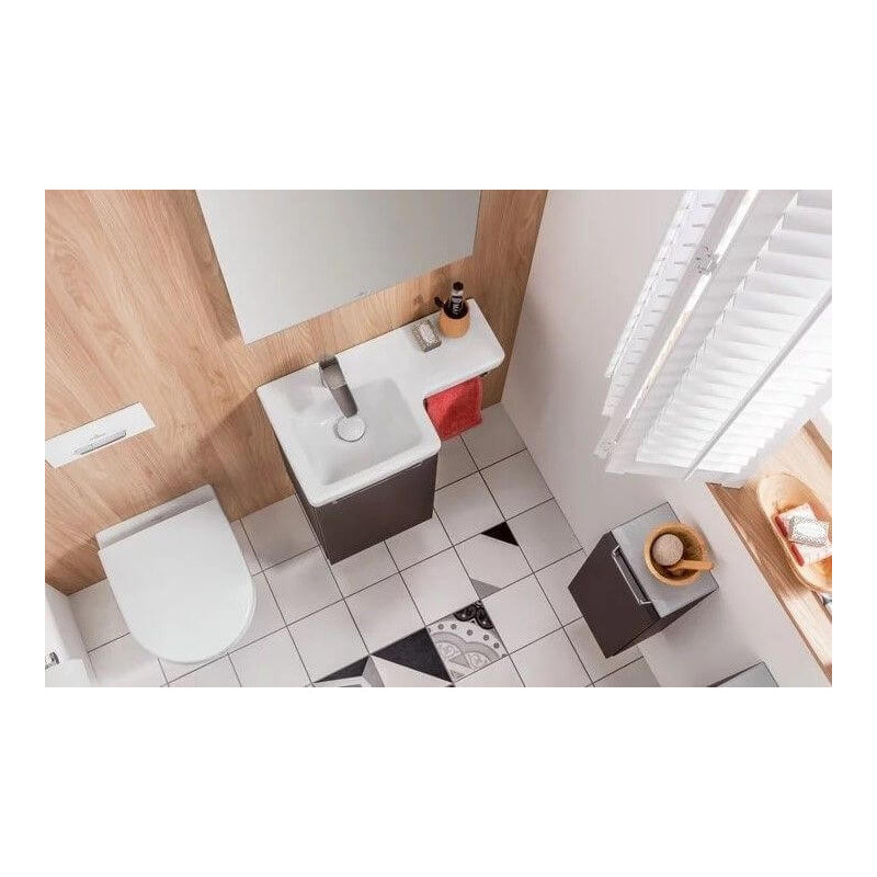 Miska WC Subway 2.0 Weiss Alpin CeramicPlus Z Deską Wolnoopadającą 5606R0R1+9M69S101 Villeroy&Boch