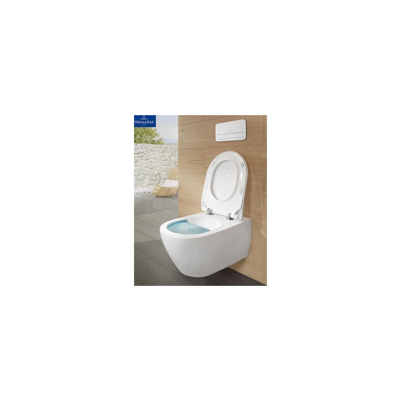 Miska WC Subway 2.0 Z Deską Wolnoopadającą 5606R001+9M69S101 Villeroy&Boch