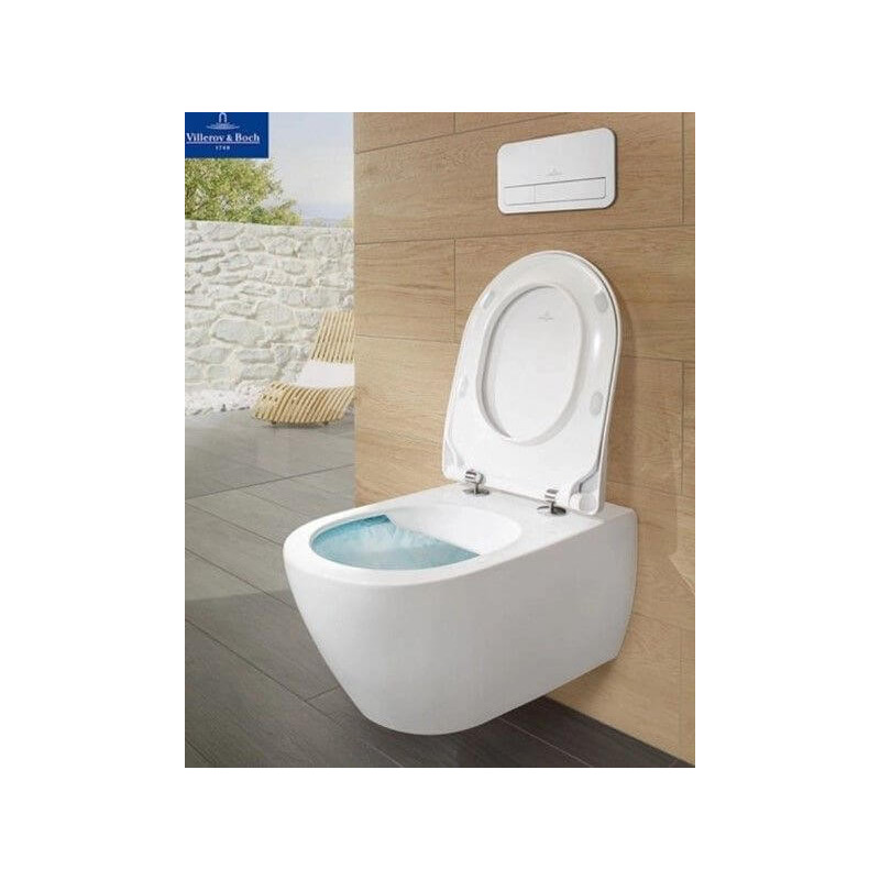 Miska WC Subway 2.0 Z Deską Wolnoopadającą 5606R001+9M69S101 Villeroy&Boch