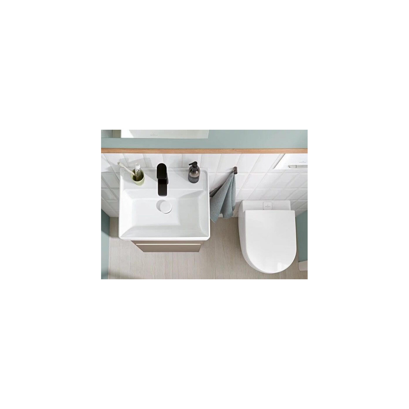 Miska WC Subway 2.0 Z Deską Wolnoopadającą 5606R001+9M69S101 Villeroy&Boch