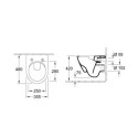 Miska WC Subway 2.0 Z Deską Wolnoopadającą 5606R001+9M69S101 Villeroy&Boch