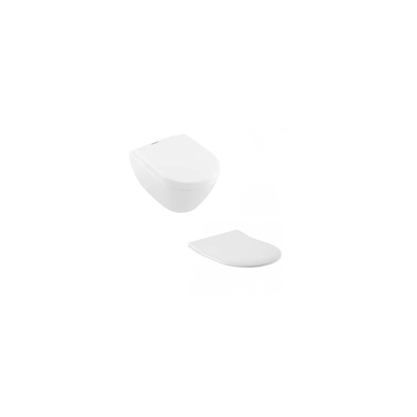 Miska WC Subway 2.0 ViFresh Z Deską Wolnoopadającą 5614A101+ 9M78S101 Villeroy&Boch