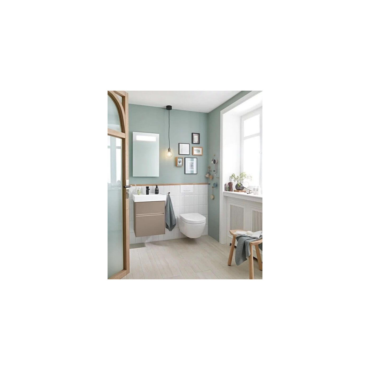Miska WC Subway 2.0 Z Deską Wolnoopadającą CeramicPlus 5614A1R1+9M78S101 Villeroy&Boch