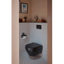 Miska WC Subway 2.0 37,5x56,5 CeramicPlus Czarny Mat 5614R0S5 + 8M42S1S5 Villeroy&Boch
