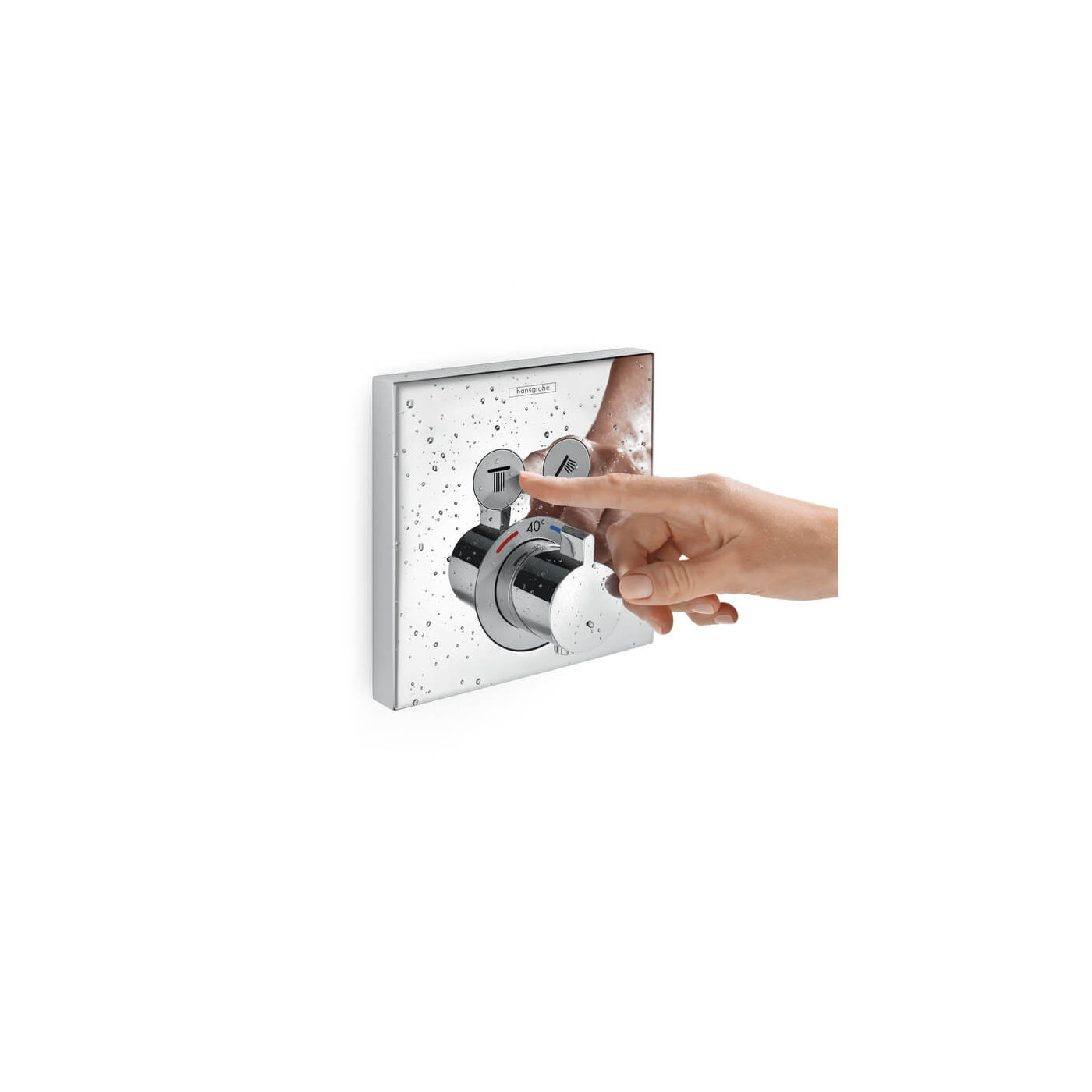 Bateria Termostatyczna Shower Select Dla 2 Odbiorników 15763000 Hansgrohe