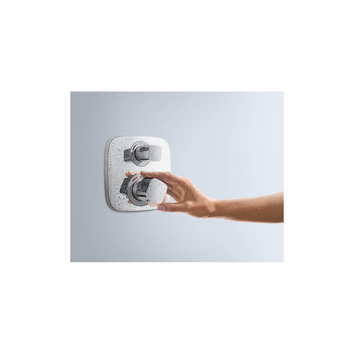 Bateria Termostatyczna Podtynkowa Z Zaworem Odcinającym Ecostat E Hansgrohe 15708000